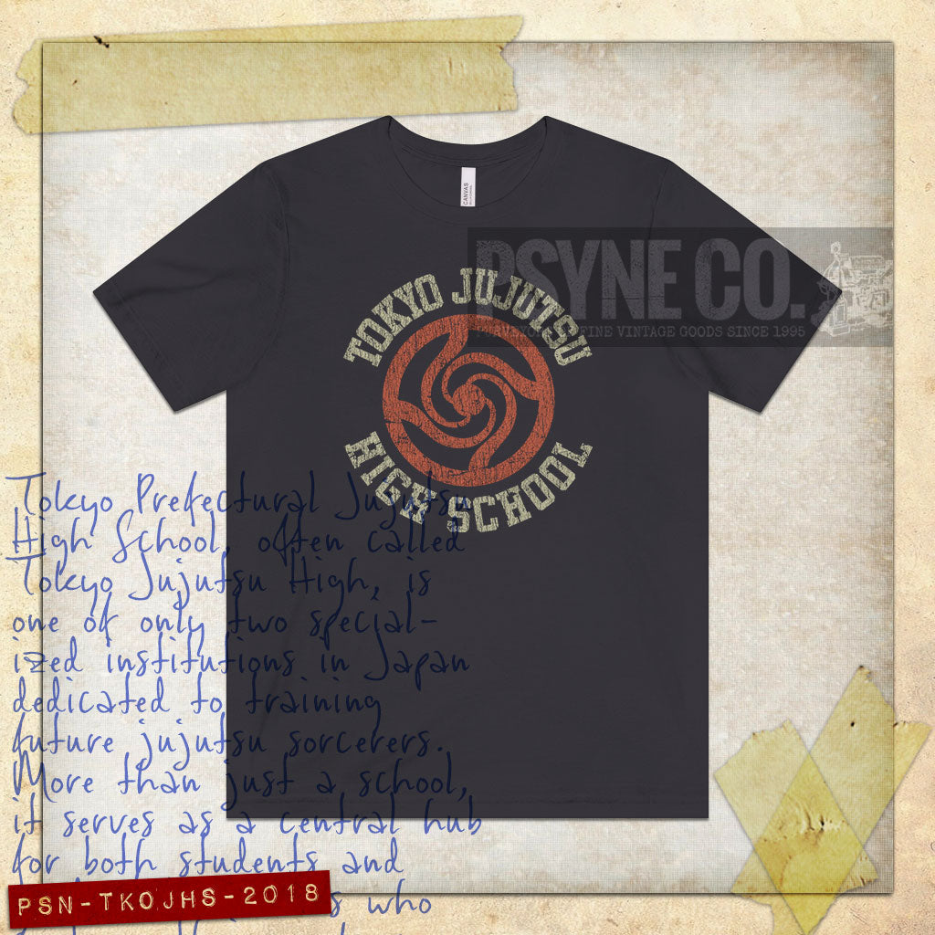 Tokyo Jujutsu High School 2018 Vintage Men’s T-Shirt