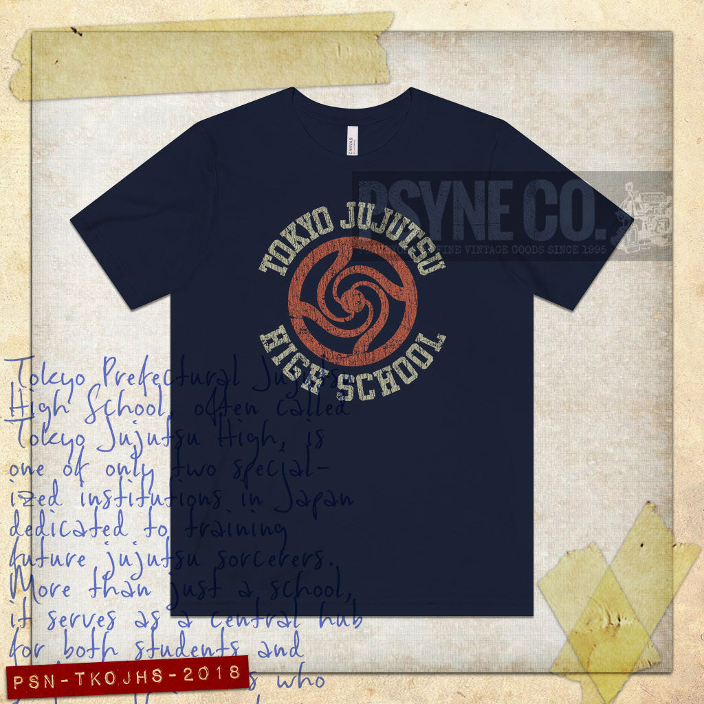 Tokyo Jujutsu High School 2018 Vintage Men’s T-Shirt