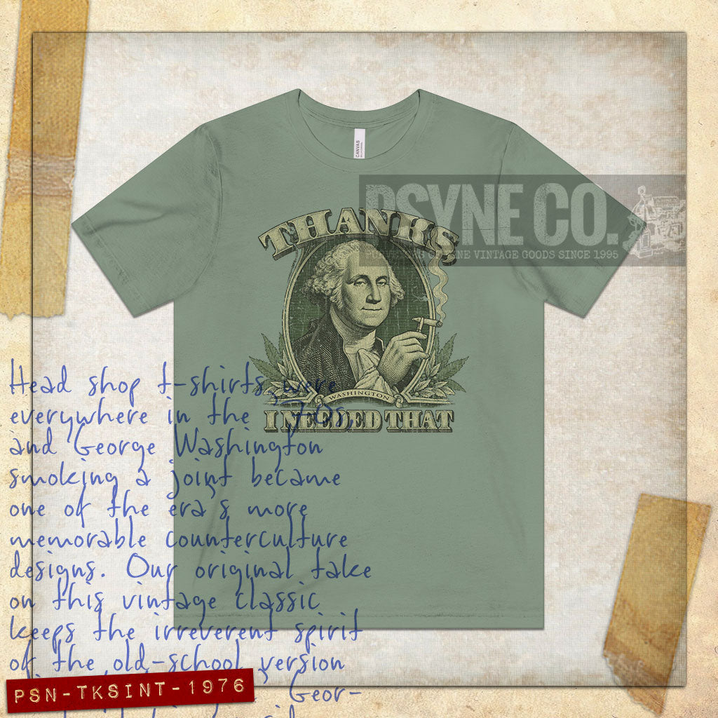 Thanks, I Needed That 1976 Vintage Men's T-Shirt