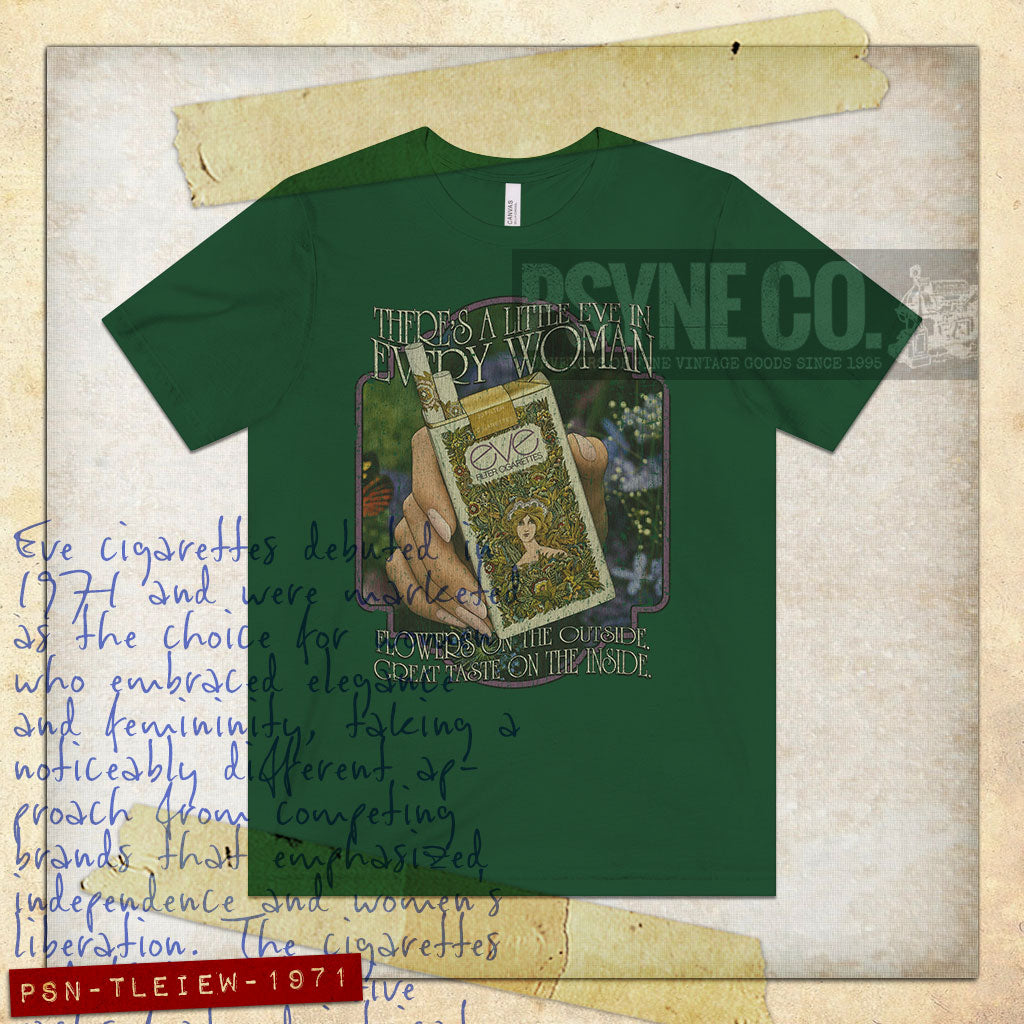 There’s a Little Eve in Every Woman 1971 Vintage Men's T-Shirt