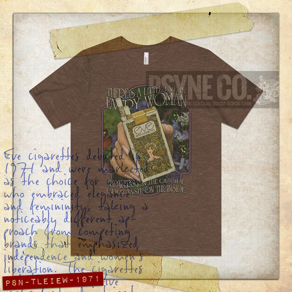There’s a Little Eve in Every Woman 1971 Vintage Men's T-Shirt