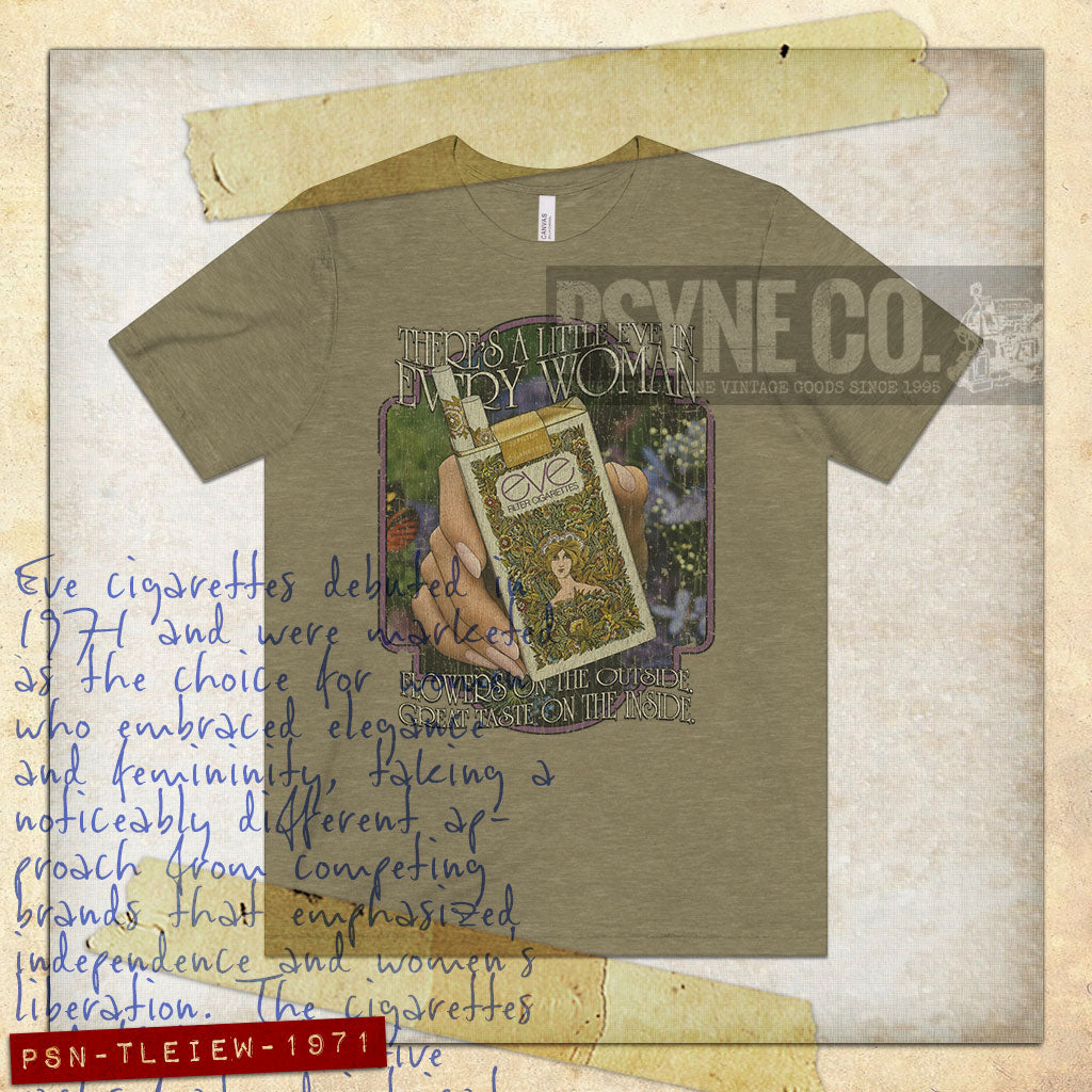 There’s a Little Eve in Every Woman 1971 Vintage Men's T-Shirt