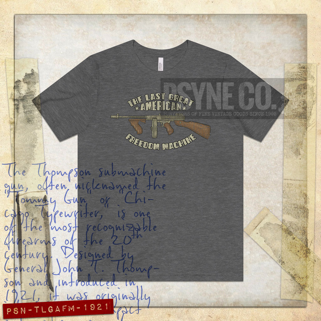 The Last Great American Freedom Machine 1921 Vintage Men’s T-Shirt