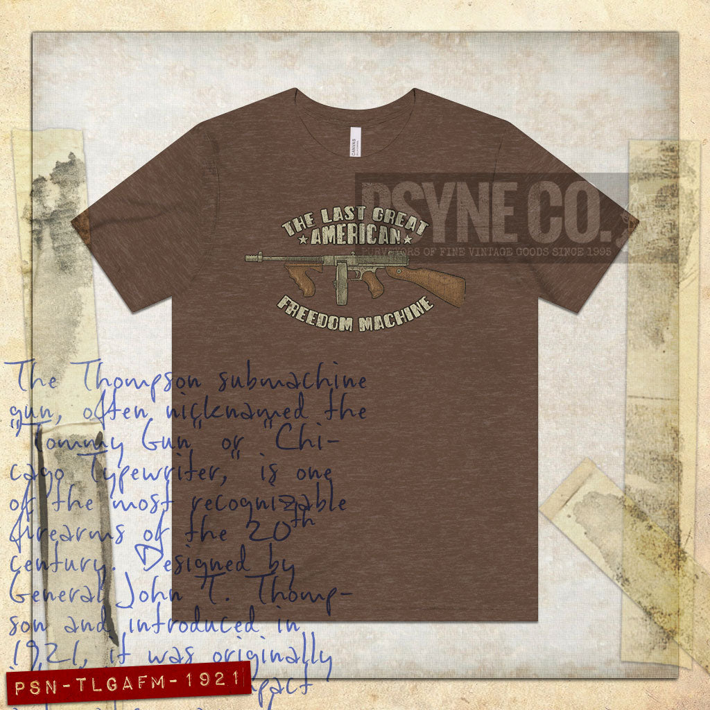 The Last Great American Freedom Machine 1921 Vintage Men’s T-Shirt