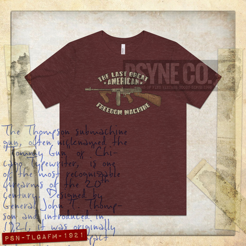 The Last Great American Freedom Machine 1921 Vintage Men’s T-Shirt