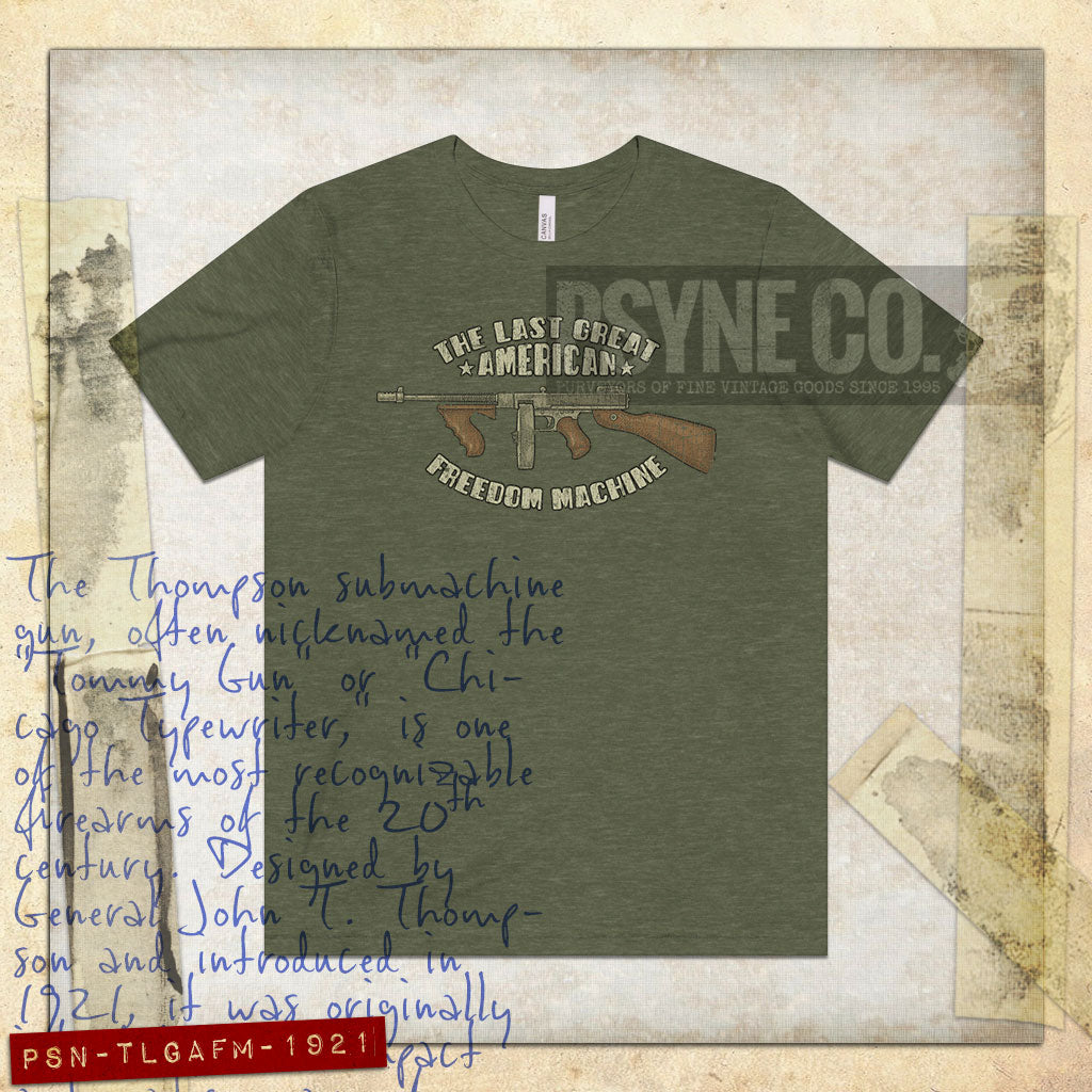 The Last Great American Freedom Machine 1921 Vintage Men’s T-Shirt