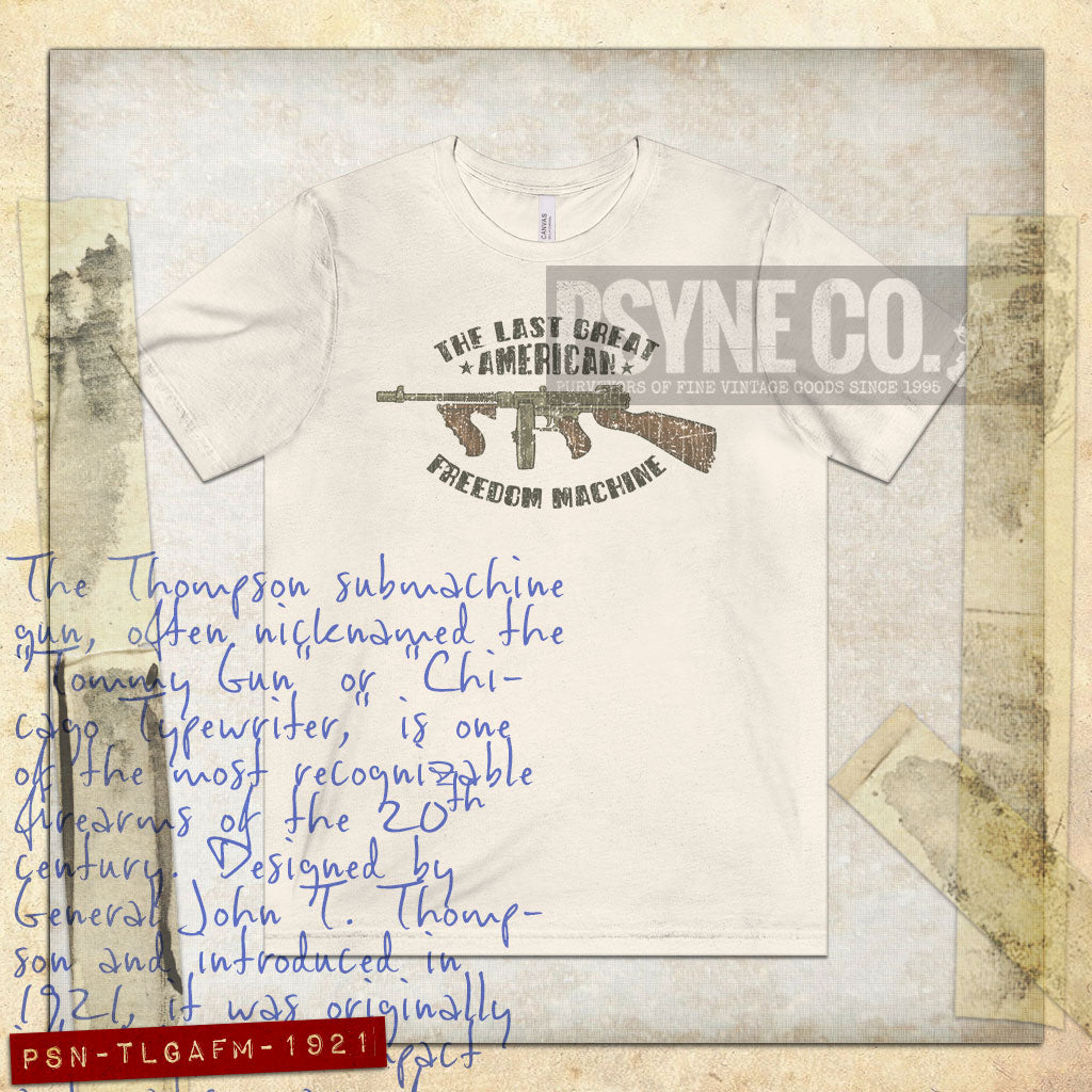 The Last Great American Freedom Machine 1921 Vintage Men’s T-Shirt