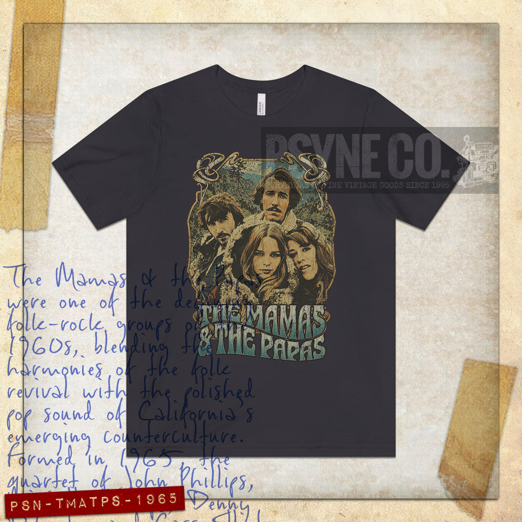 The Mamas & the Papas 1965 Vintage Men's T-Shirt