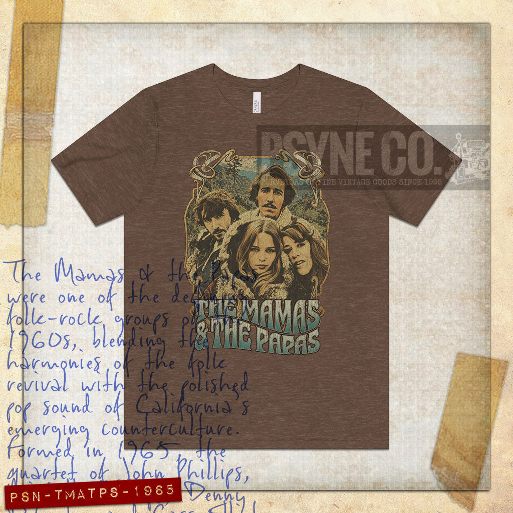 The Mamas & the Papas 1965 Vintage Men's T-Shirt