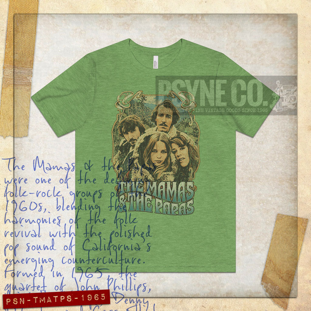 The Mamas & the Papas 1965 Vintage Men's T-Shirt