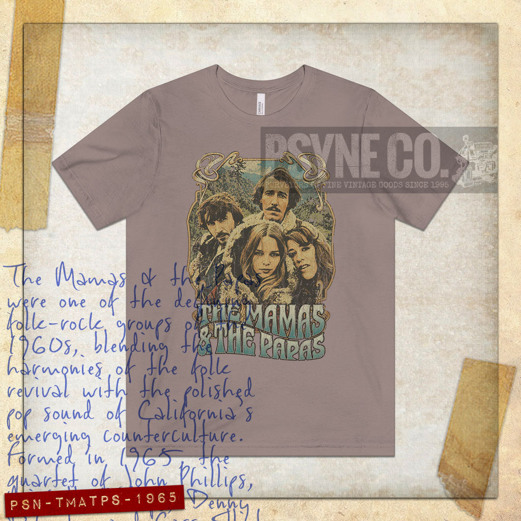 The Mamas & the Papas 1965 Vintage Men's T-Shirt