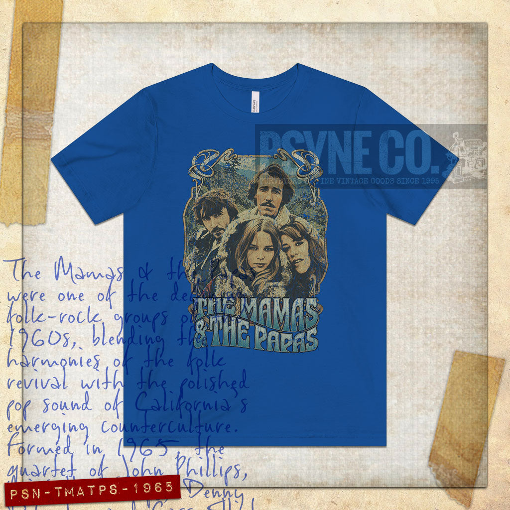 The Mamas & the Papas 1965 Vintage Men's T-Shirt