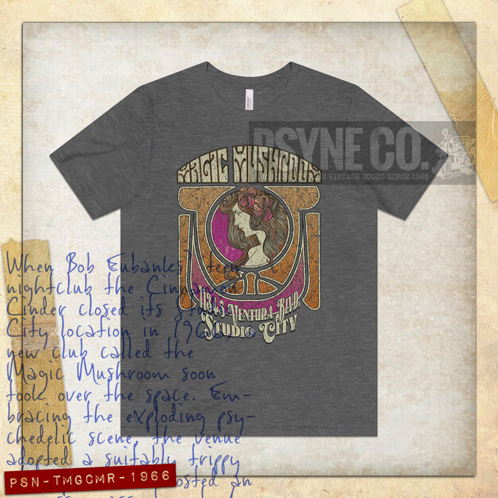 The Magic Mushroom 1966 Vintage Men's T-Shirt
