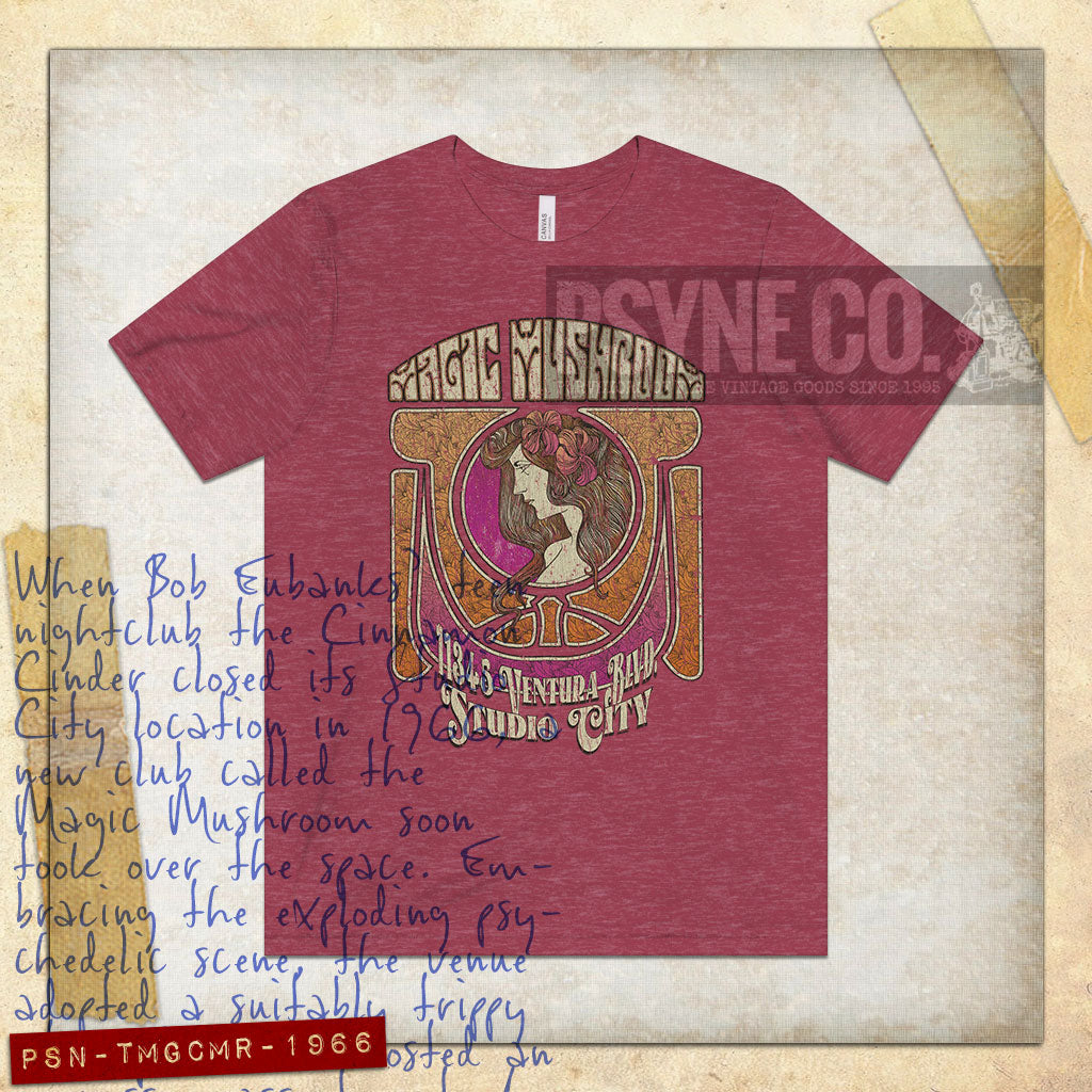 The Magic Mushroom 1966 Vintage Men's T-Shirt