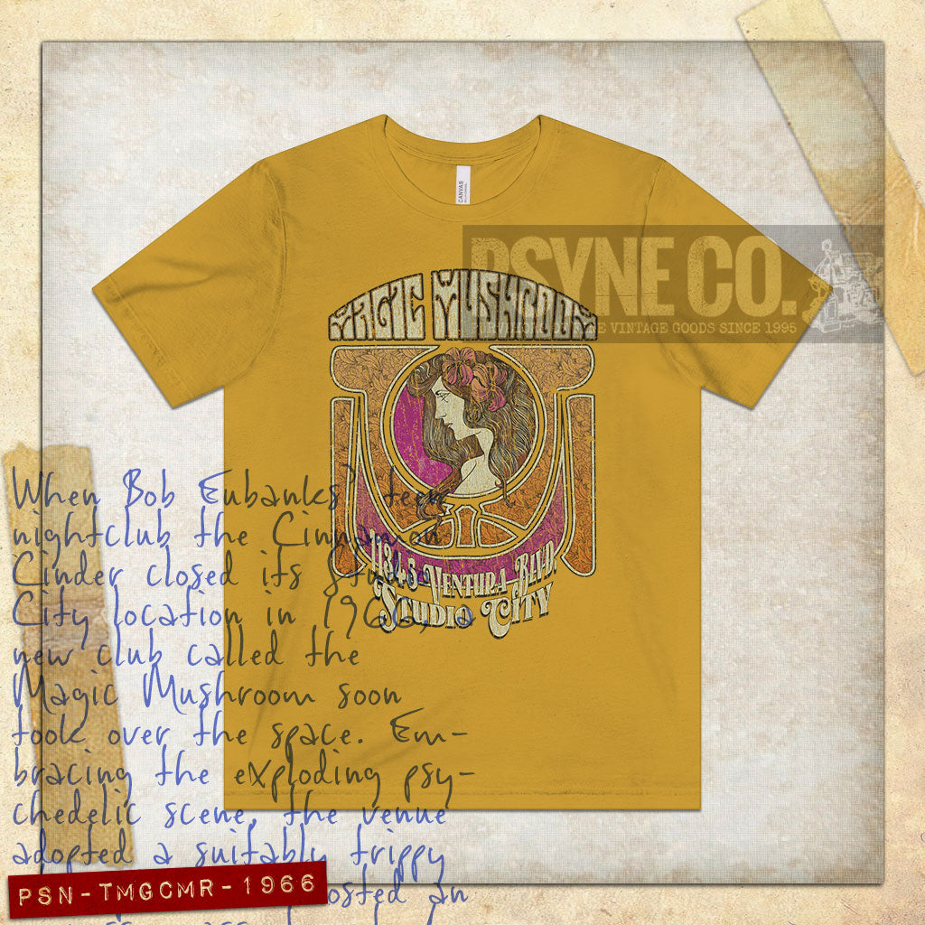 The Magic Mushroom 1966 Vintage Men's T-Shirt