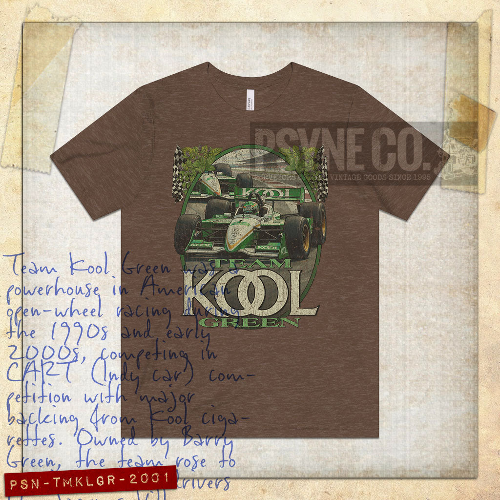 Team Kool Green 2001 Vintage Men's T-Shirt