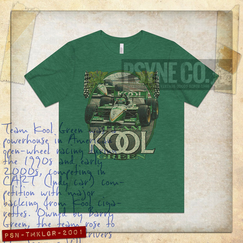 Team Kool Green 2001 Vintage Men's T-Shirt