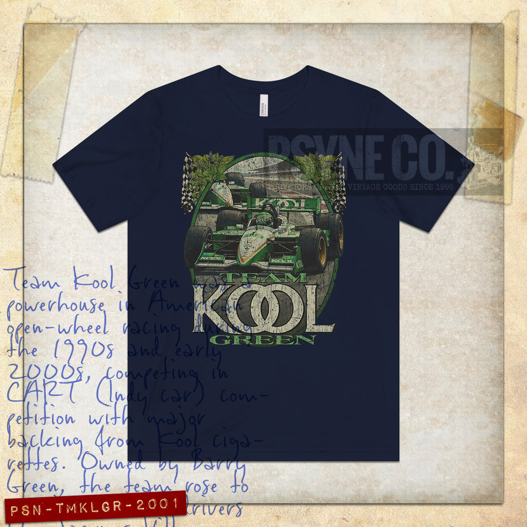 Team Kool Green 2001 Vintage Men's T-Shirt