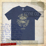Tom Mix Flying School 1971 Vintage Men's T-Shirt
