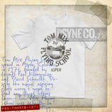 Tom Mix Flying School 1971 Vintage Men's T-Shirt