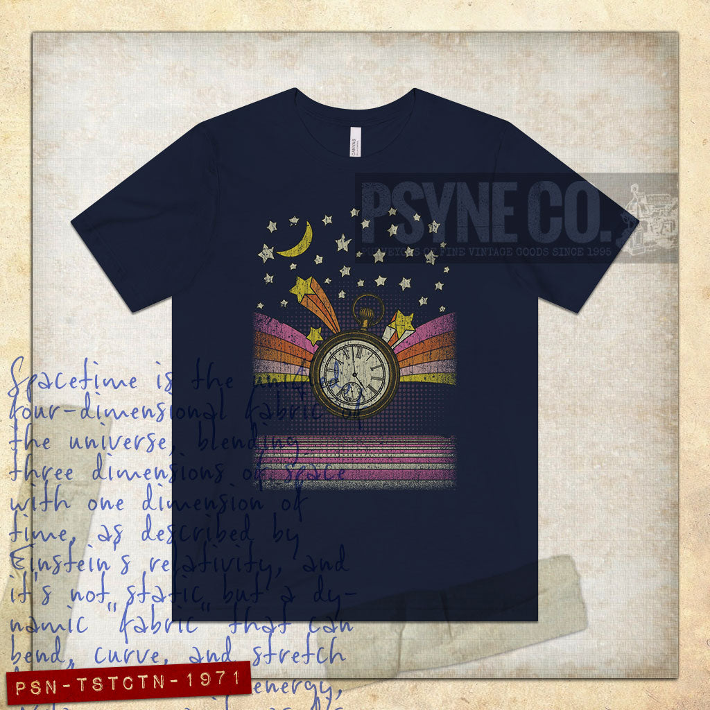 The Spacetime Conundrum 1971 Vintage Men's T-Shirt
