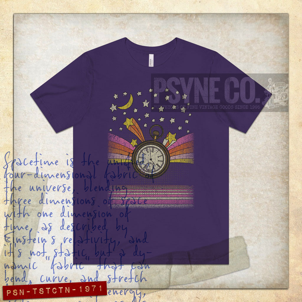 The Spacetime Conundrum 1971 Vintage Men's T-Shirt