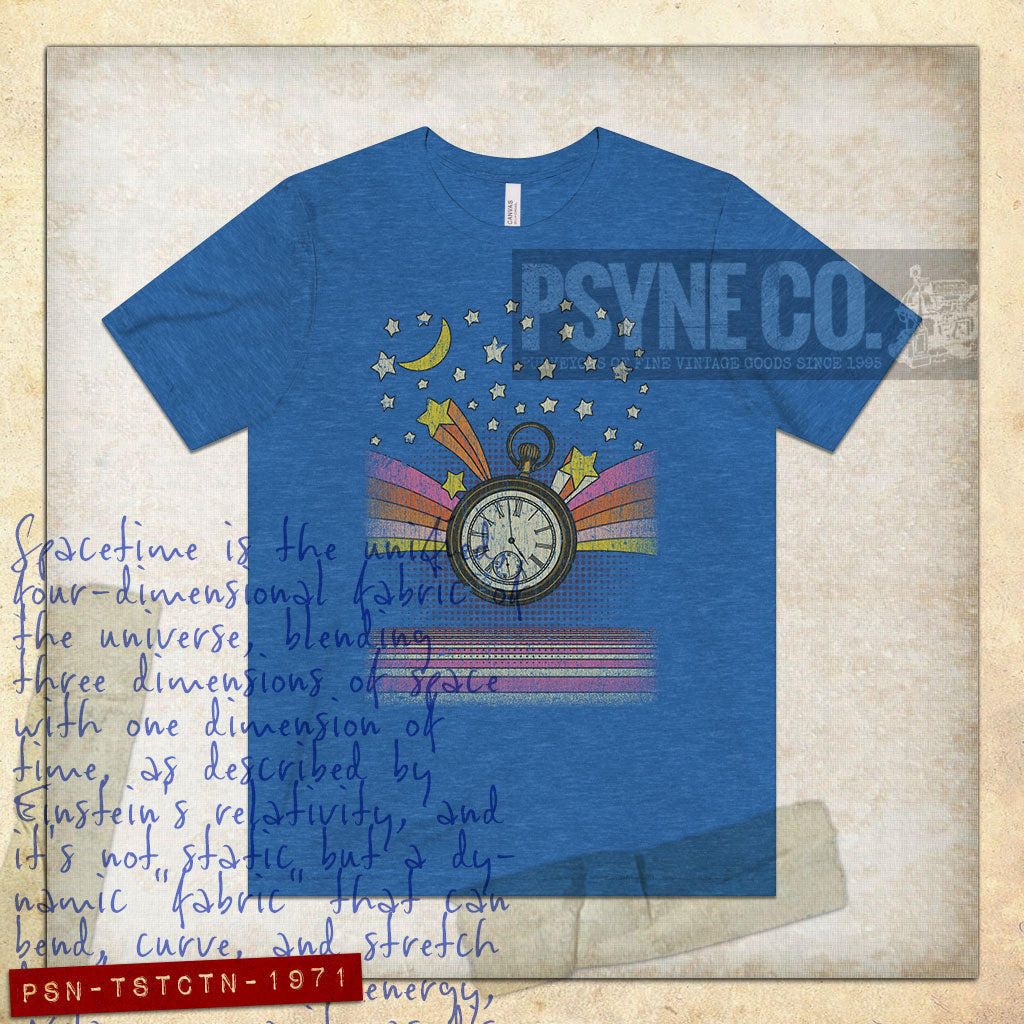The Spacetime Conundrum 1971 Vintage Men's T-Shirt