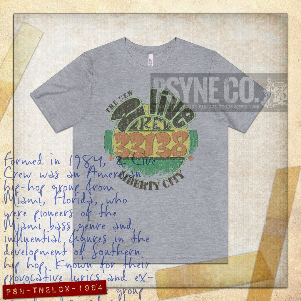 The New 2 Live Crew 1994 Vintage Men's T-Shirt