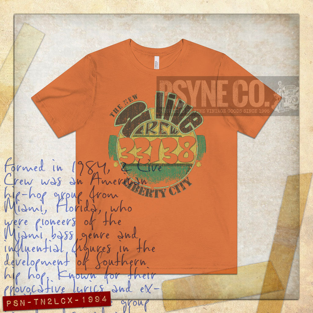 The New 2 Live Crew 1994 Vintage Men's T-Shirt
