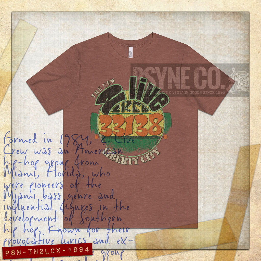 The New 2 Live Crew 1994 Vintage Men's T-Shirt