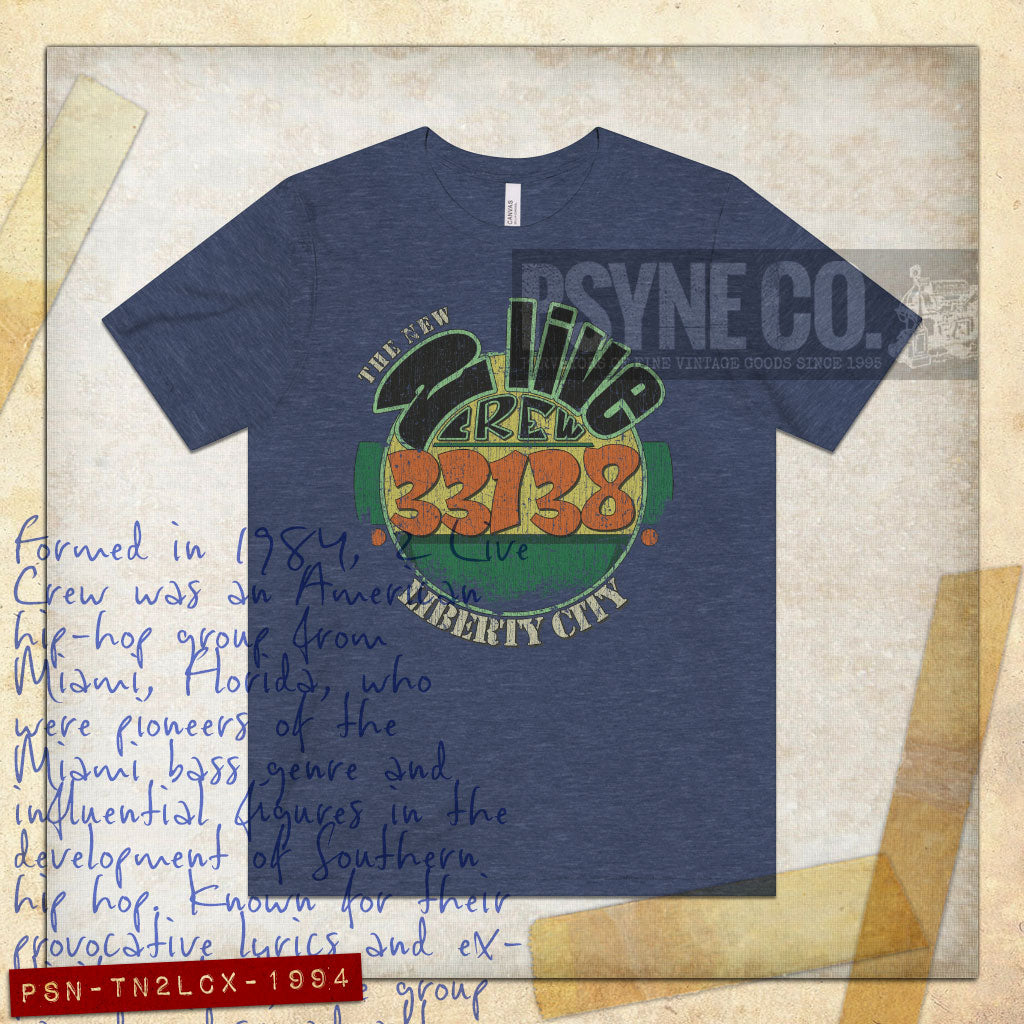 The New 2 Live Crew 1994 Vintage Men's T-Shirt