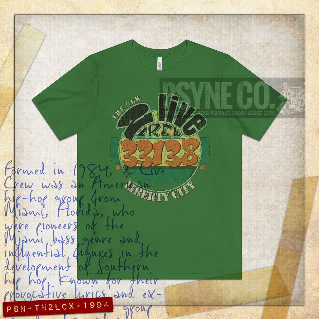 The New 2 Live Crew 1994 Vintage Men's T-Shirt