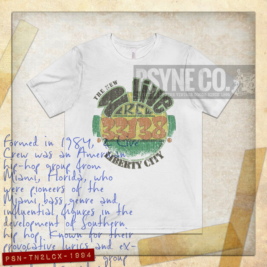 The New 2 Live Crew 1994 Vintage Men's T-Shirt
