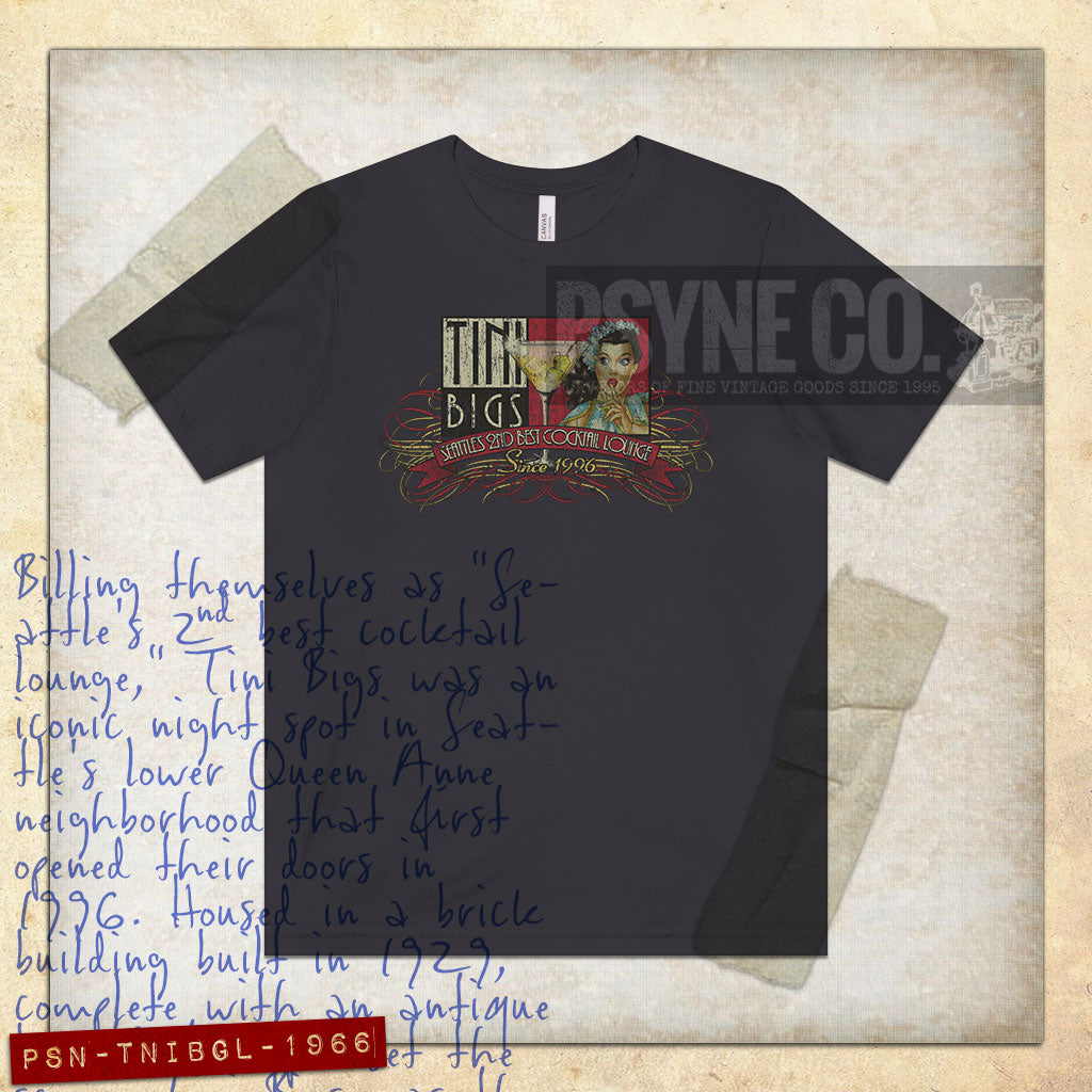 Tini Bigs Lounge 1996 Vintage Men's T-Shirt