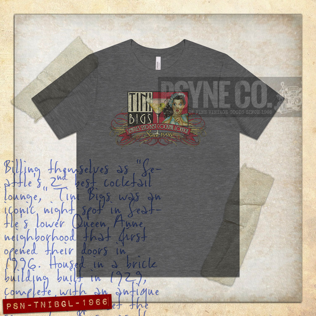 Tini Bigs Lounge 1996 Vintage Men's T-Shirt