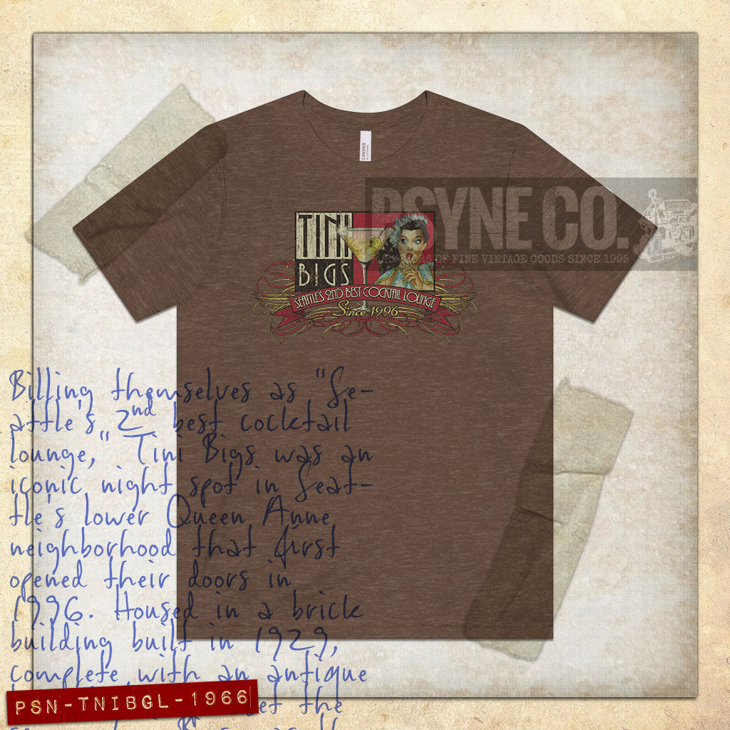 Tini Bigs Lounge 1996 Vintage Men's T-Shirt