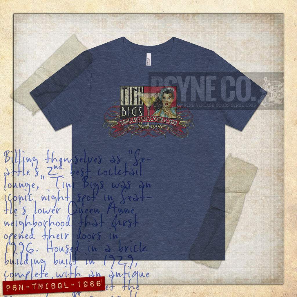 Tini Bigs Lounge 1996 Vintage Men's T-Shirt
