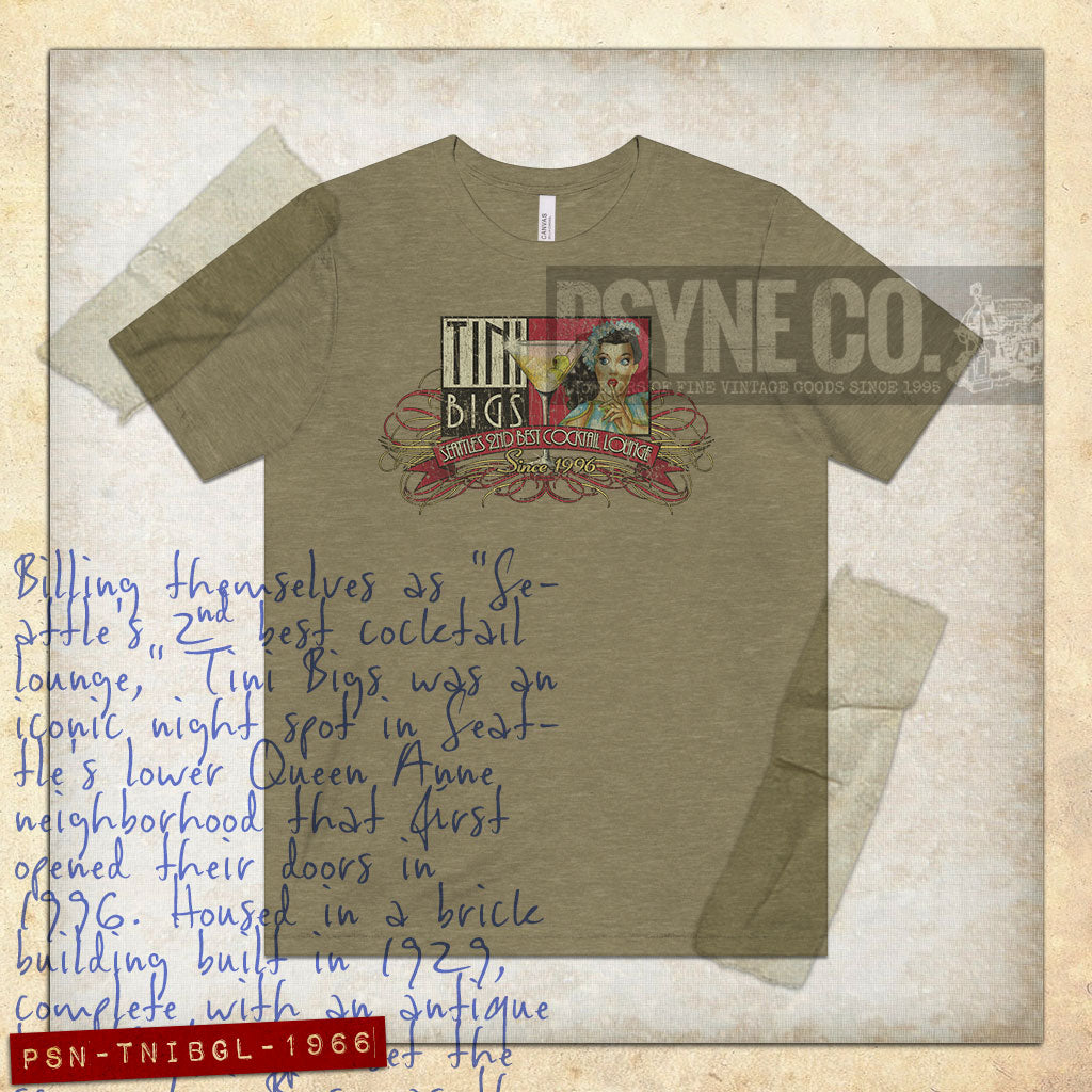 Tini Bigs Lounge 1996 Vintage Men's T-Shirt
