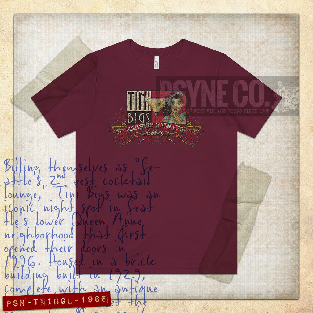 Tini Bigs Lounge 1996 Vintage Men's T-Shirt