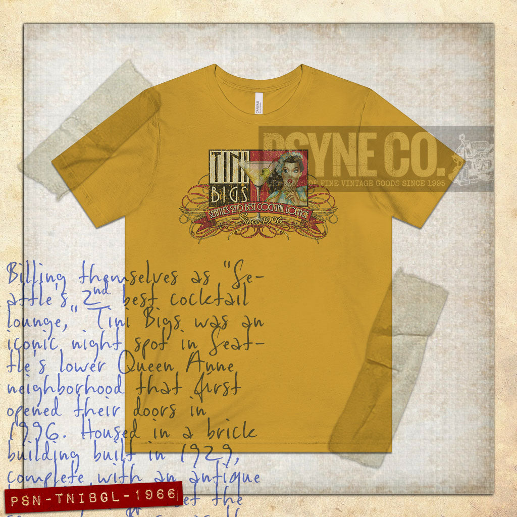 Tini Bigs Lounge 1996 Vintage Men's T-Shirt