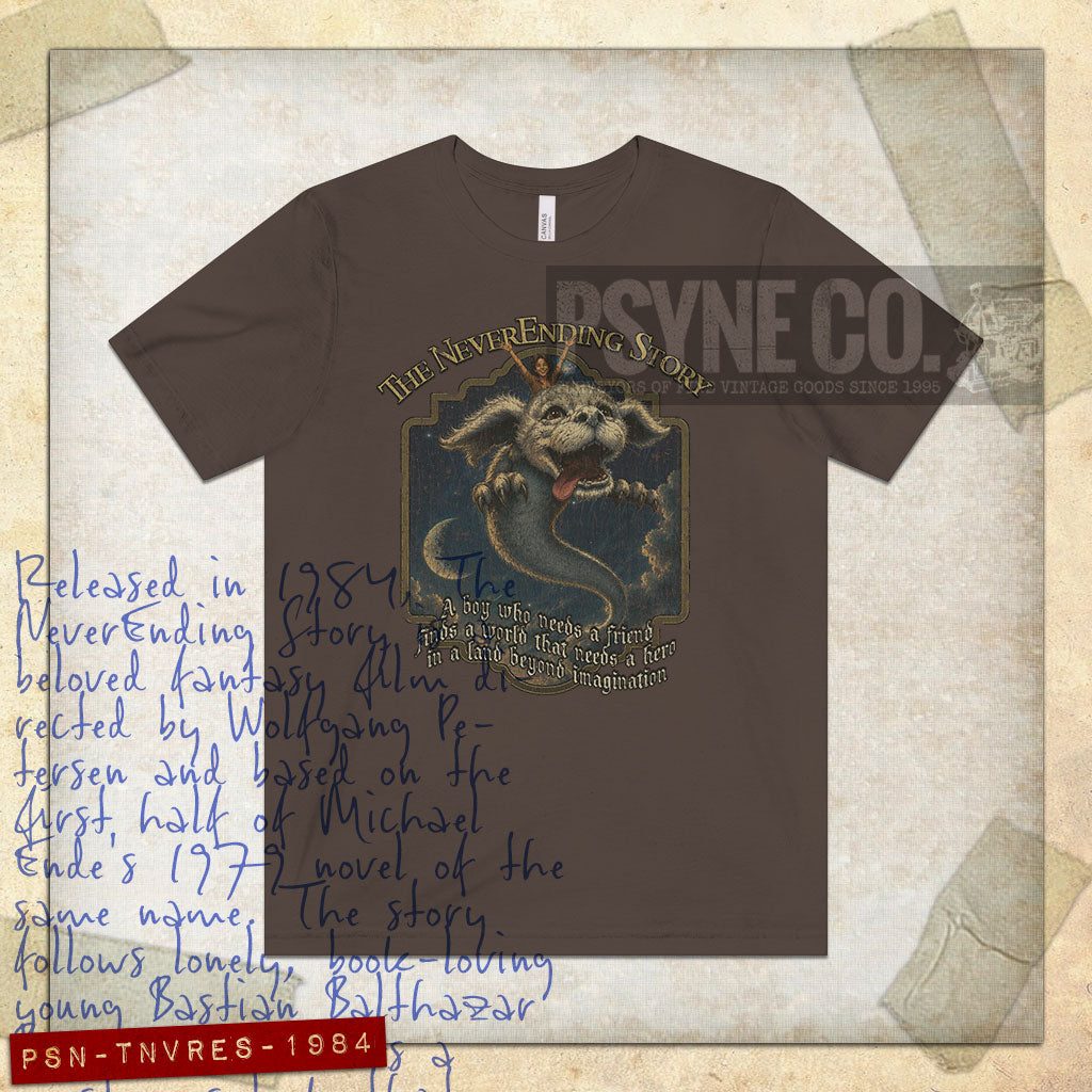 The NeverEnding Story 1984 Vintage Men's T-Shirt