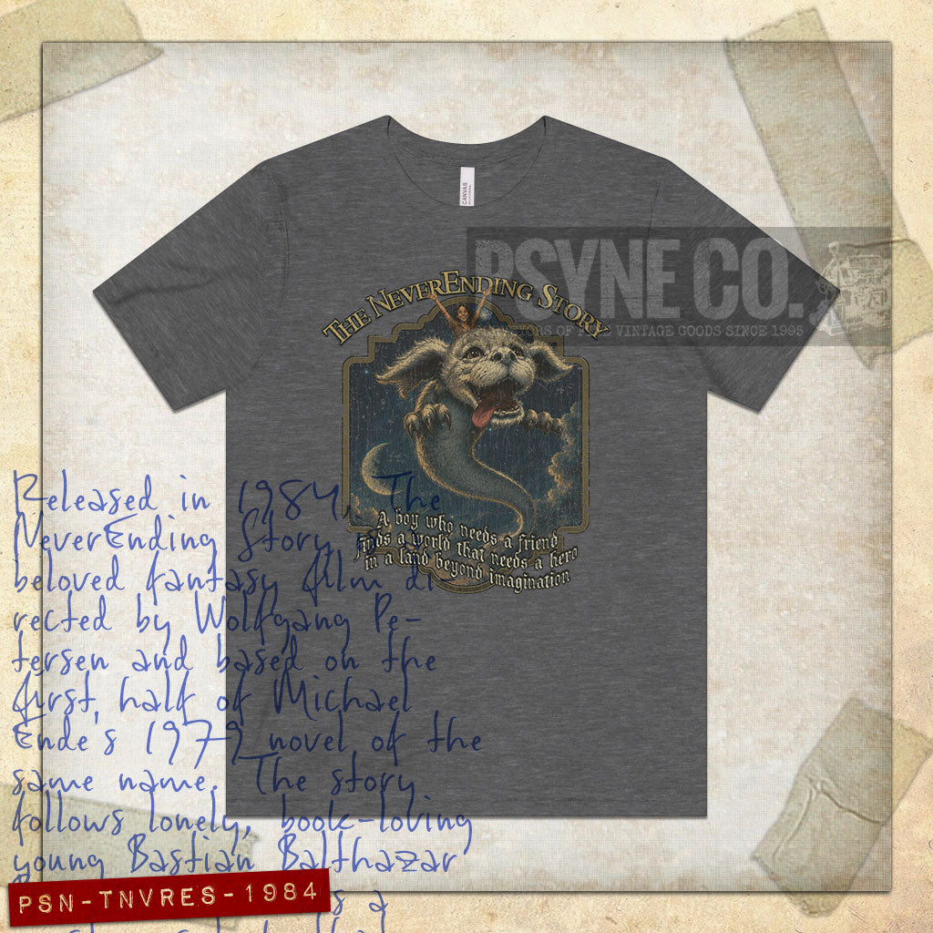 The NeverEnding Story 1984 Vintage Men's T-Shirt