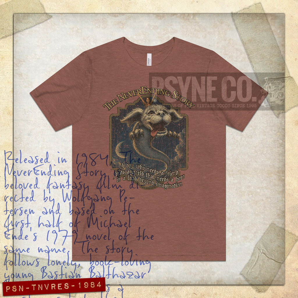The NeverEnding Story 1984 Vintage Men's T-Shirt