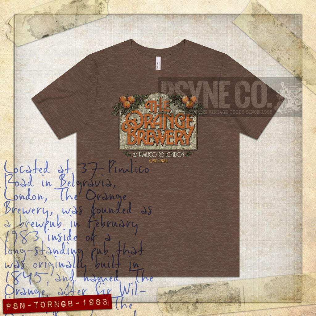 The Orange Brewery 1983 Vintage Men's T-Shirt