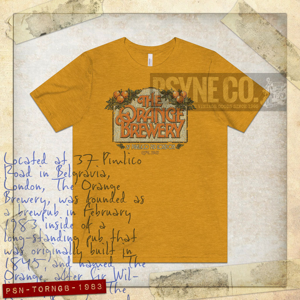 The Orange Brewery 1983 Vintage Men's T-Shirt