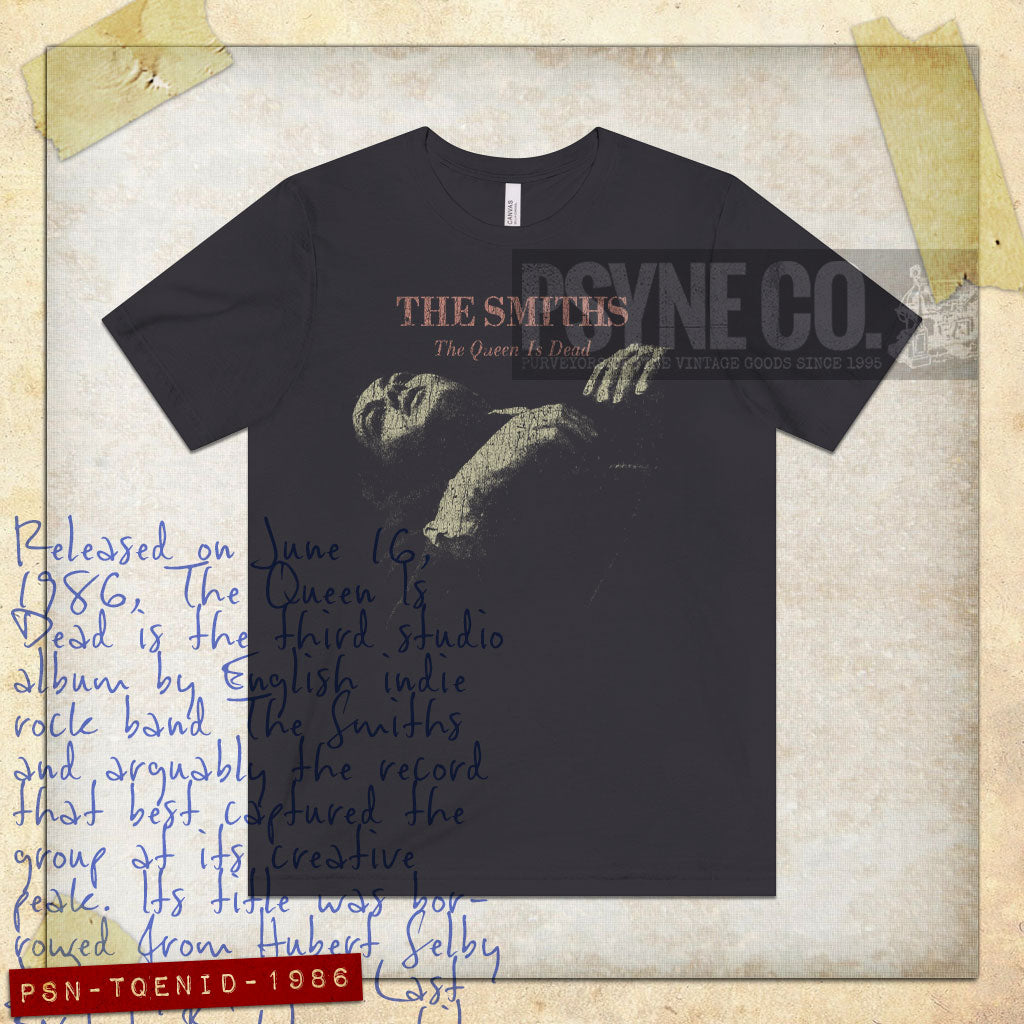 The Queen Is Dead 1986 Vintage Men's T-Shirt