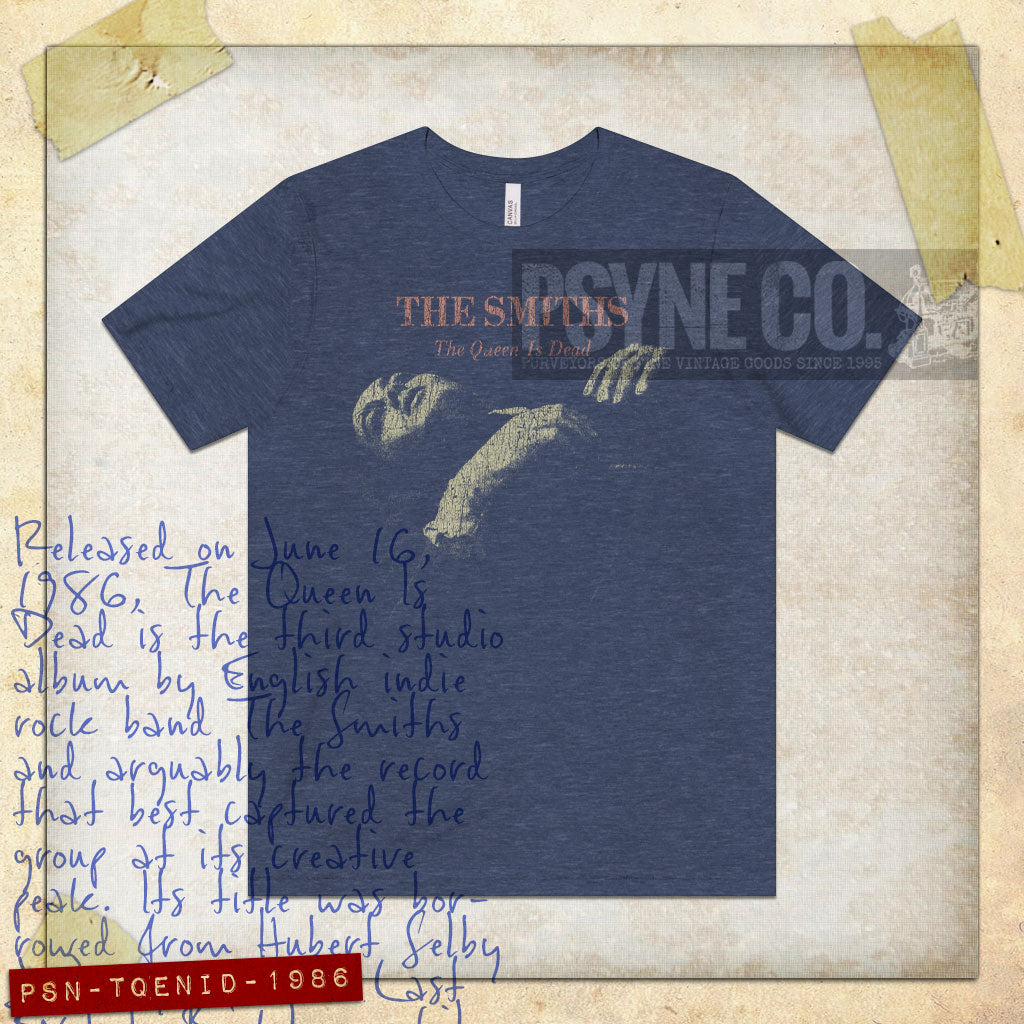 The Queen Is Dead 1986 Vintage Men's T-Shirt
