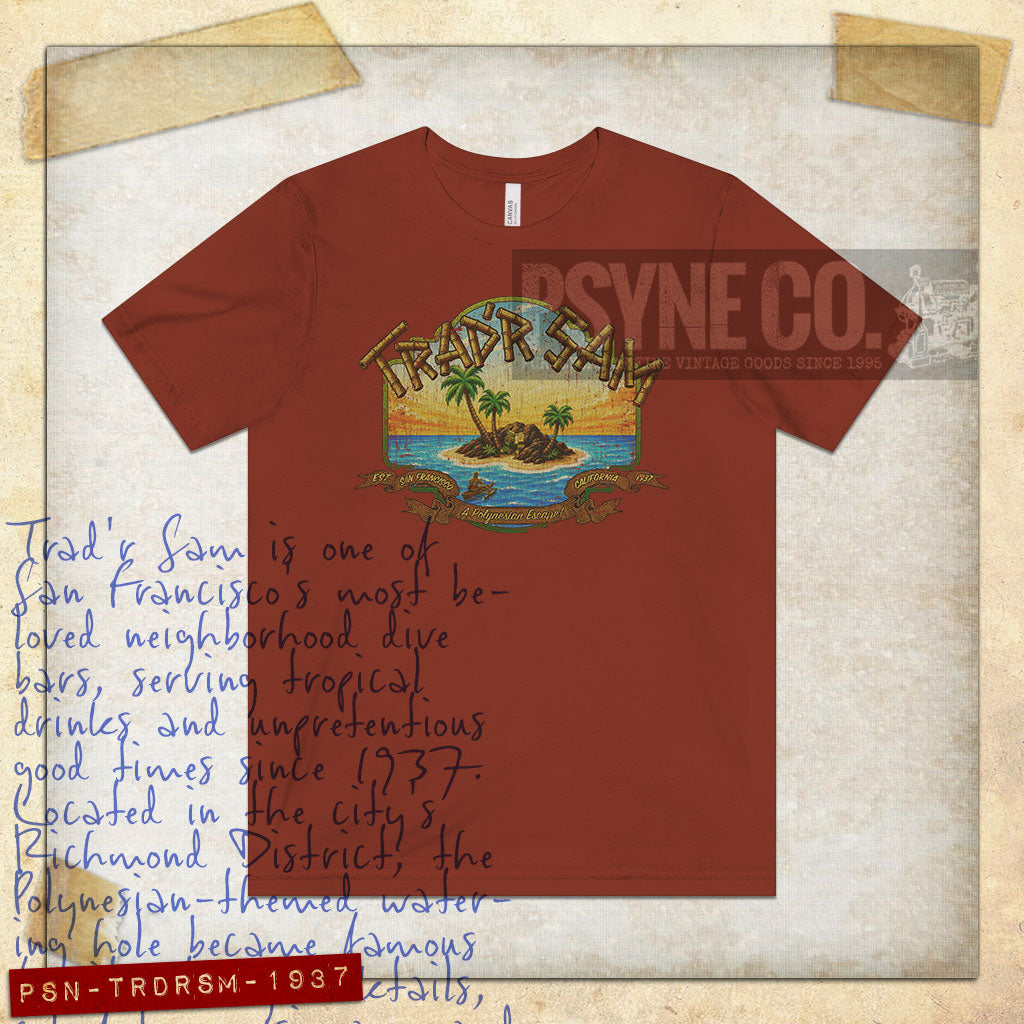 Trad'r Sam 1937 Vintage Men’s T-Shirt