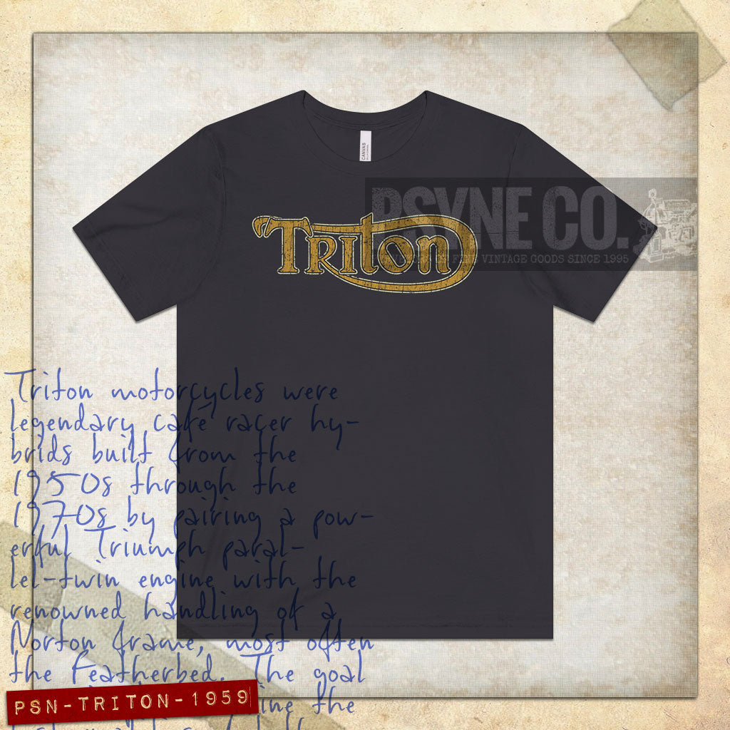Triton Motorcycles 1959 Vintage Men's T-Shirt