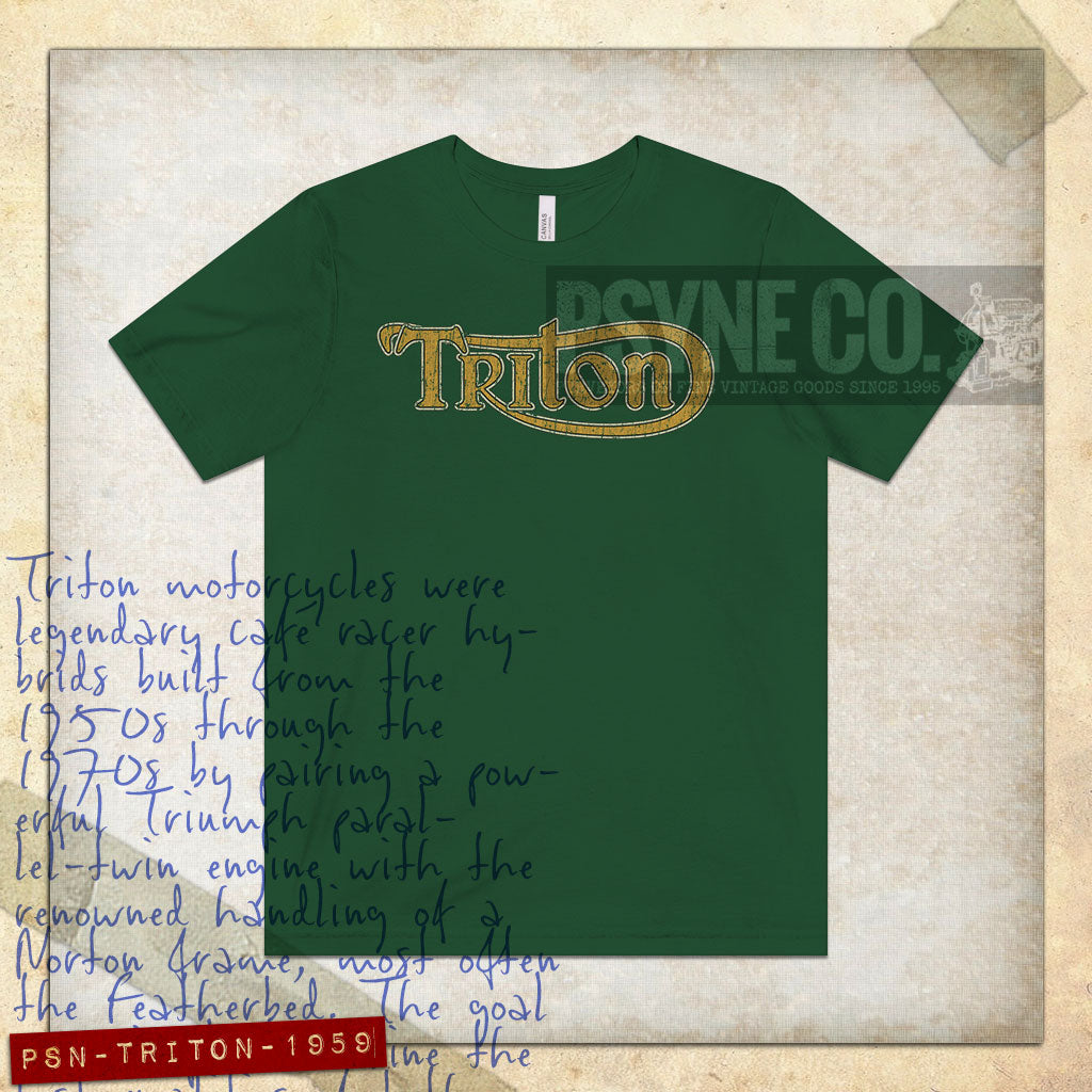 Triton Motorcycles 1959 Vintage Men's T-Shirt